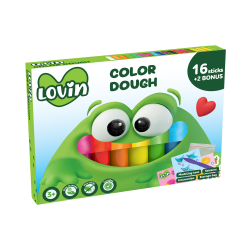 Тесто для лепки Play Dough - 16+2 цветов 