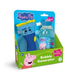 Ziepju burbuļu ģenerators Peppa Pig 450 ml